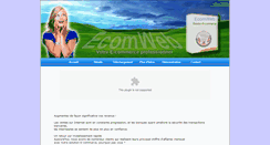 Desktop Screenshot of ecomweb.fr
