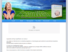 Tablet Screenshot of ecomweb.fr